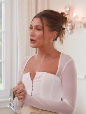 With Jean Al Top White